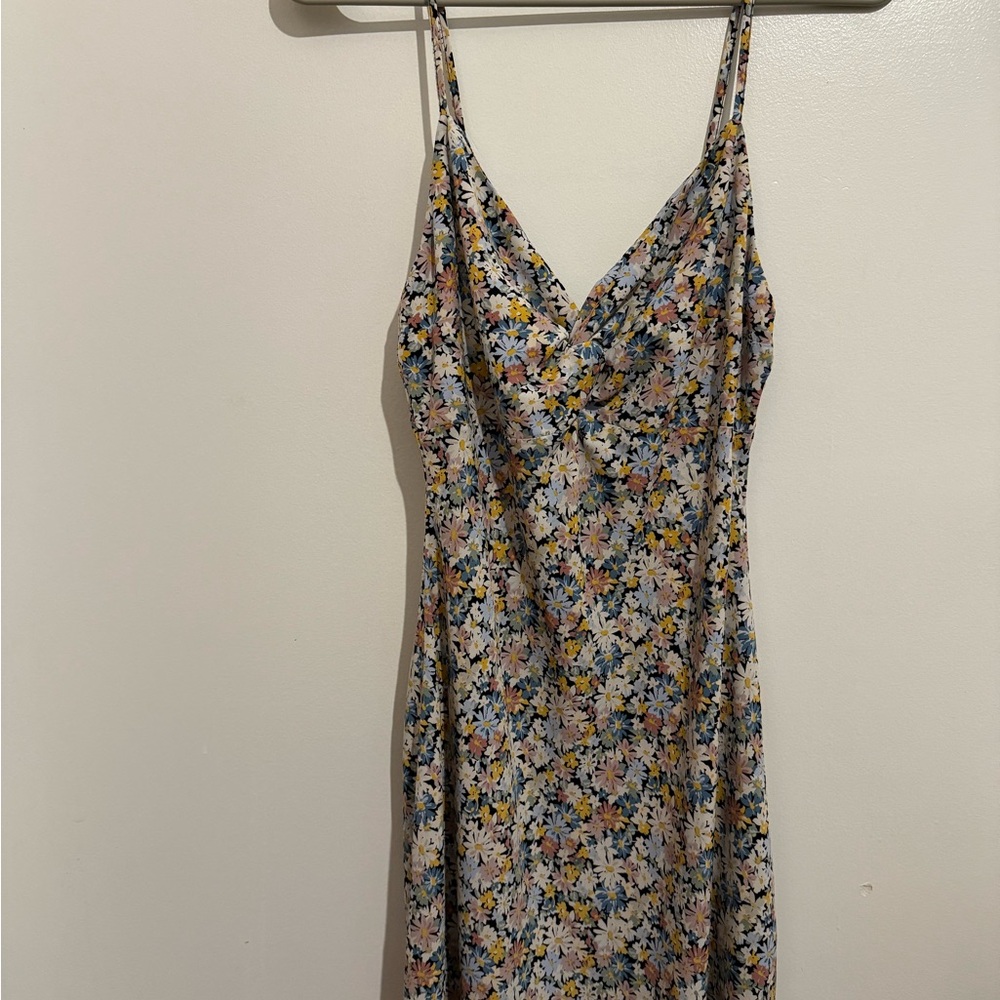 Floral Spaghetti Strap Dress